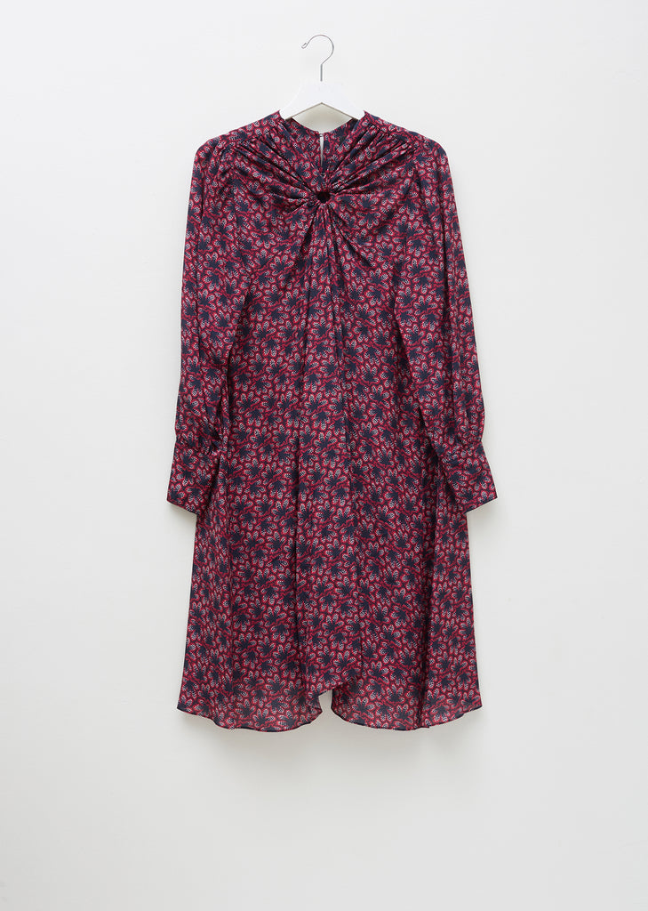 Leone Printed Silk Dress