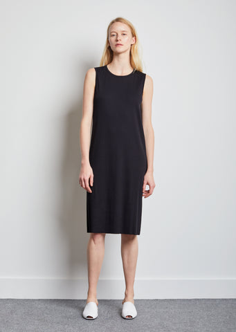 Cosmic Ribbed Sleeveless Dress