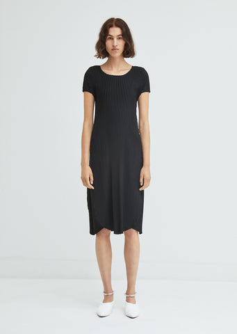 Sunlight Pleats Solid Dress