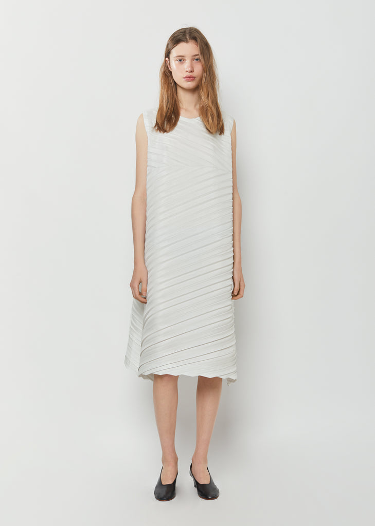 Square Pleats Dress
