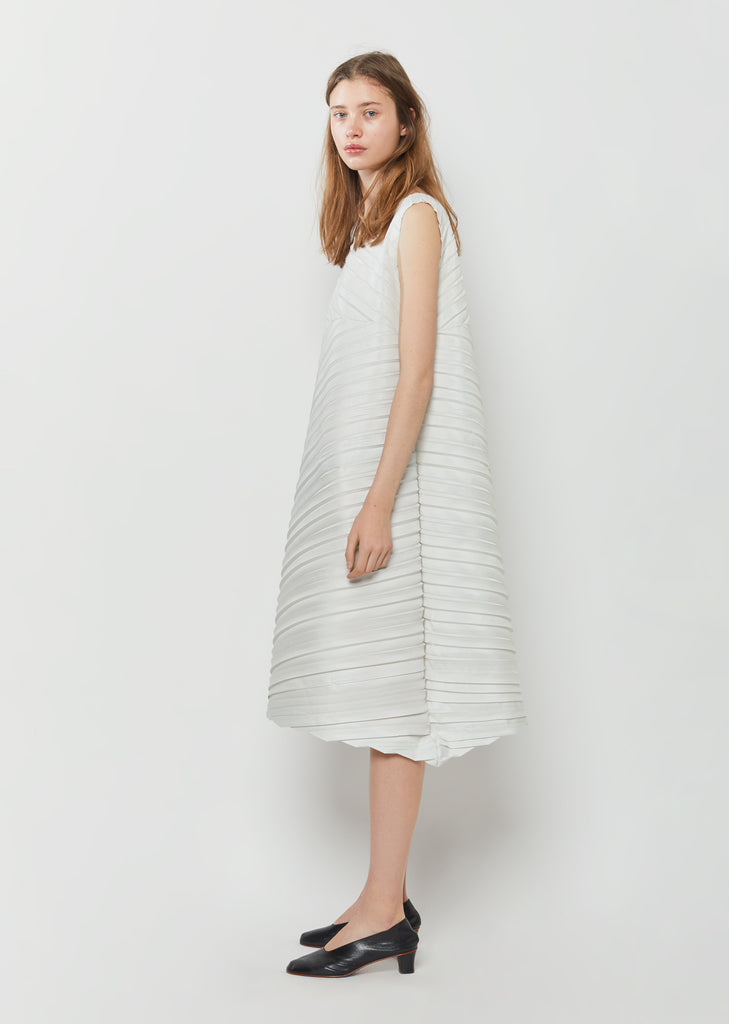 Square Pleats Dress