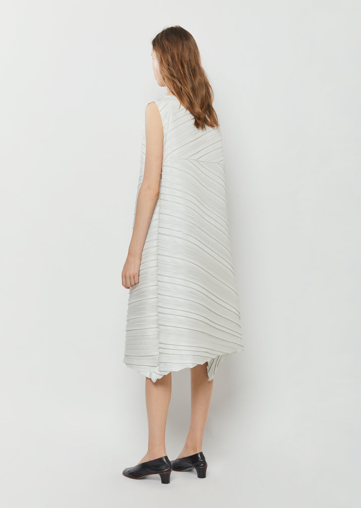 Square Pleats Dress
