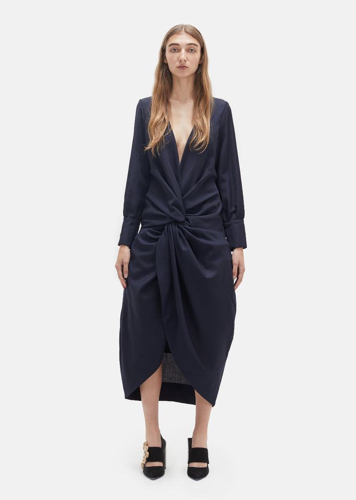 Flower Wool Dress