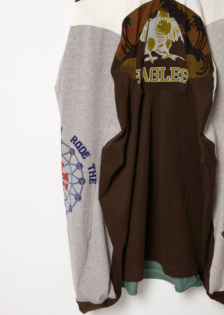 Mixed-Media Tank Dress