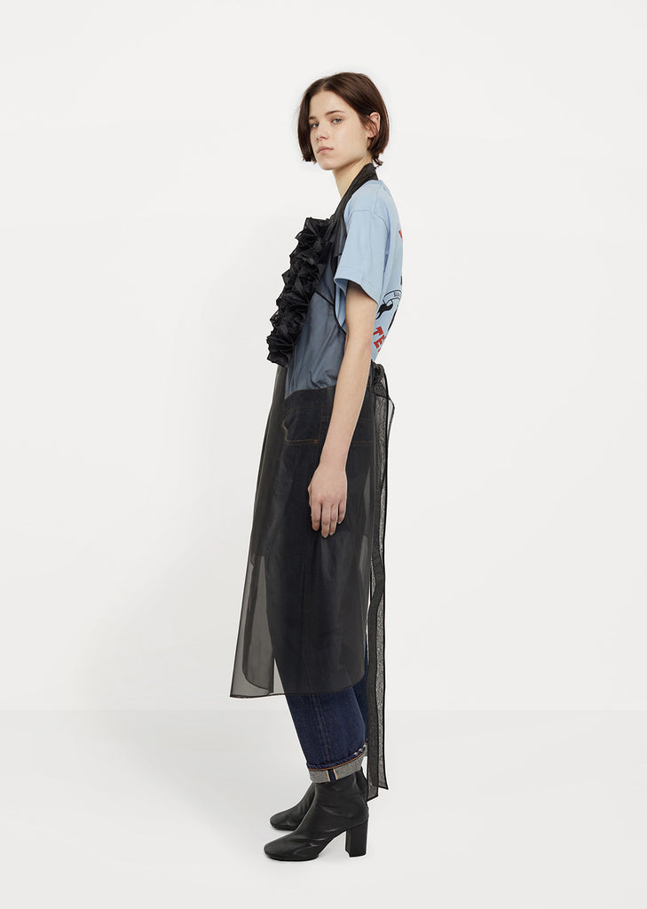 Sheer Halter Vest Dress