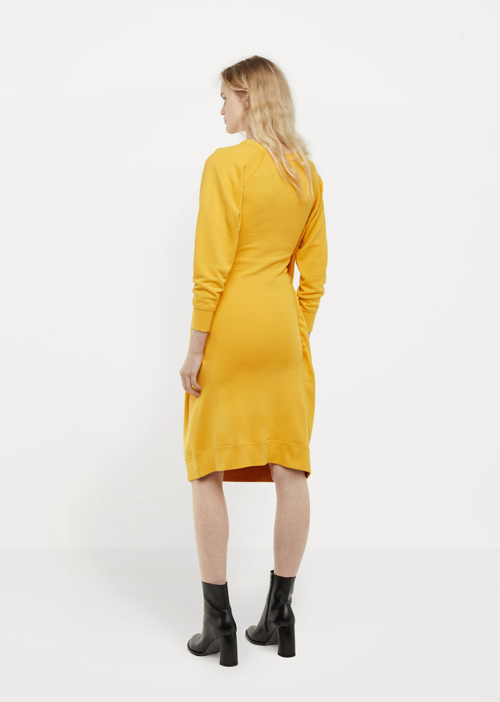 Cotton Loopback Print Dress