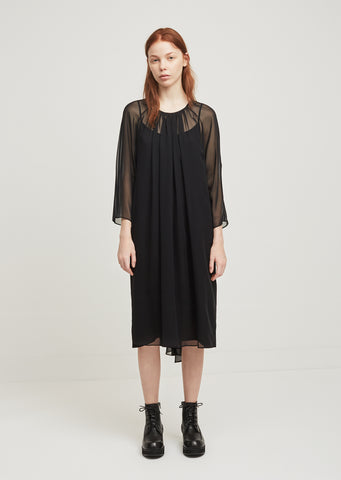 Sheer Chiffon Overdress