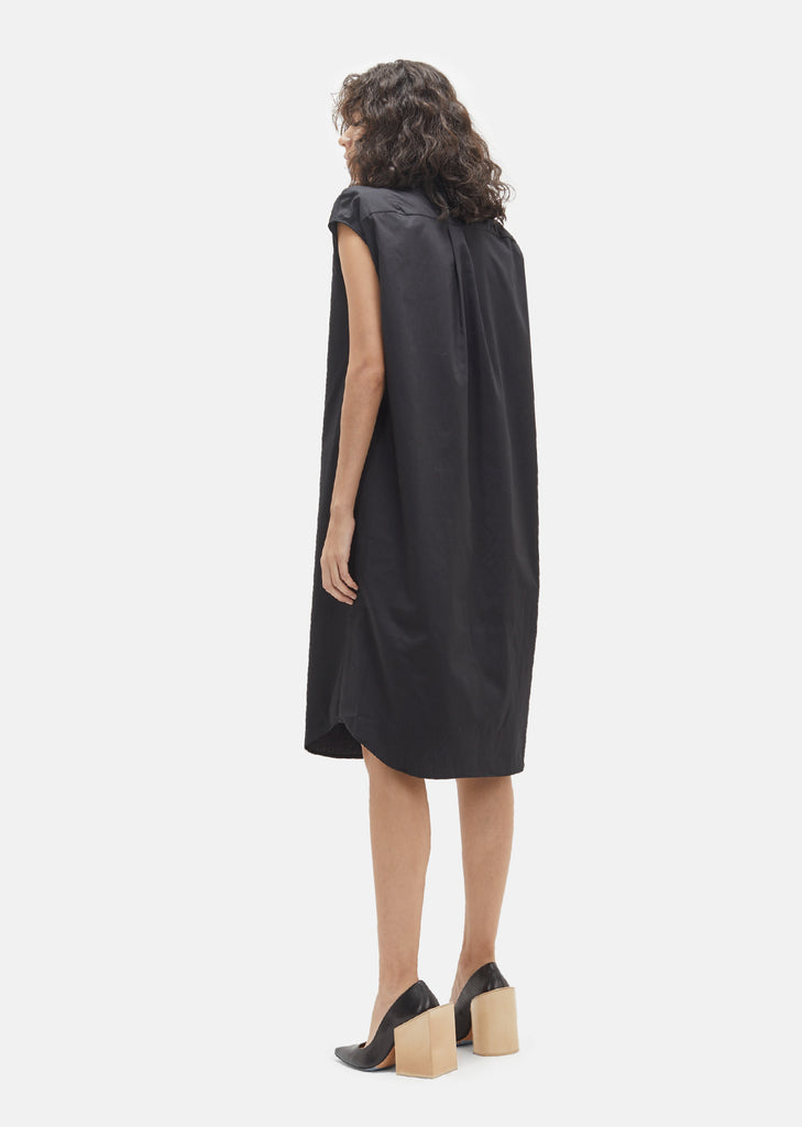 Cotton Sleeveless Shirtdress