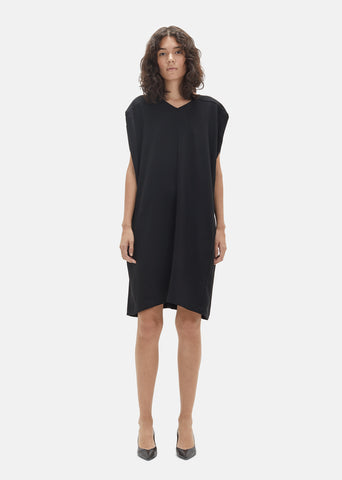 Double Crepe Cocoon Dress