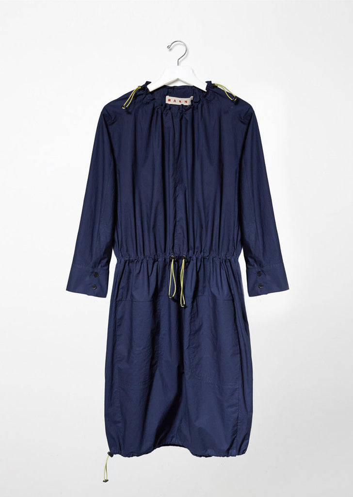 Drawstring Gathered Dress