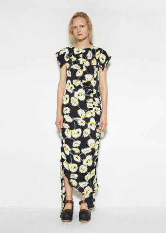 Deconstructed Floral Dress