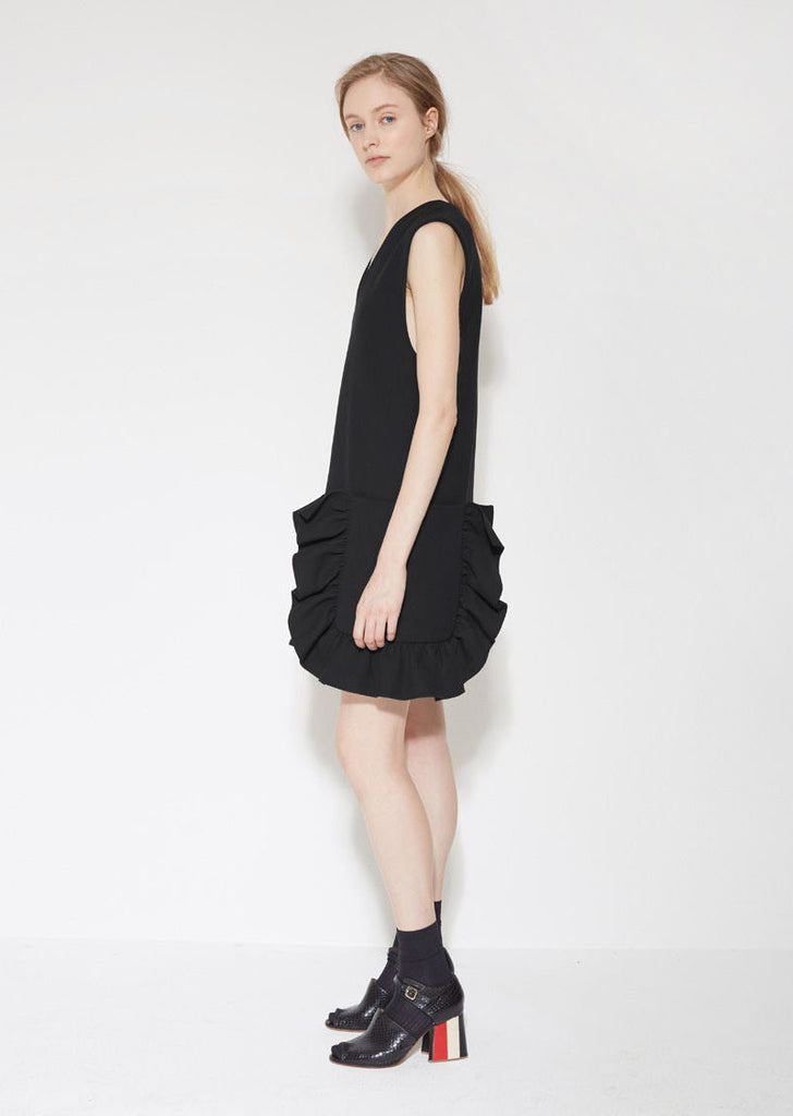 Ruffle Pocket Dress