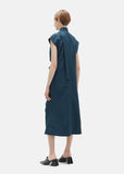 Technical Gabardine Dress
