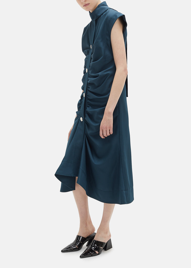 Technical Gabardine Dress