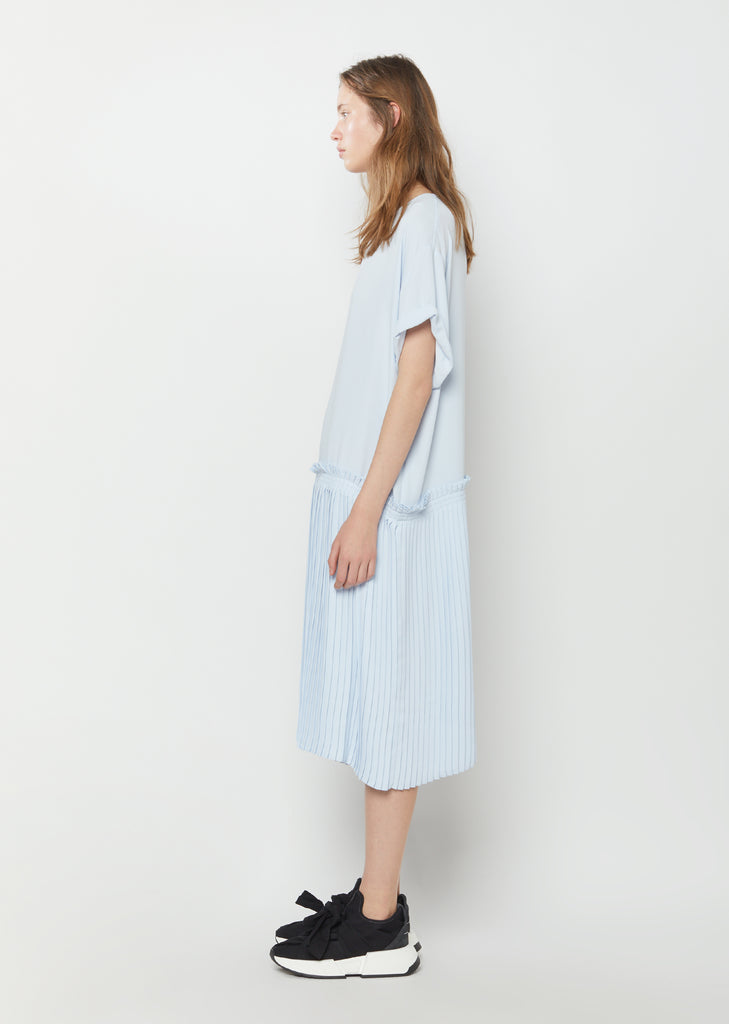 Fluid Pleated Dress