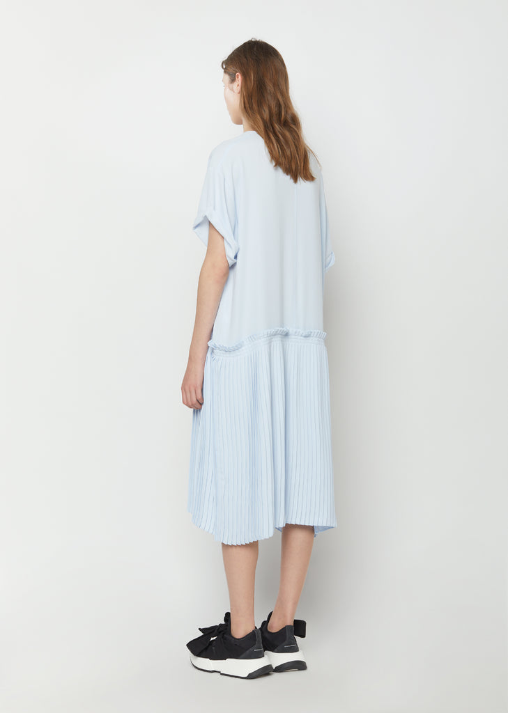 Fluid Pleated Dress