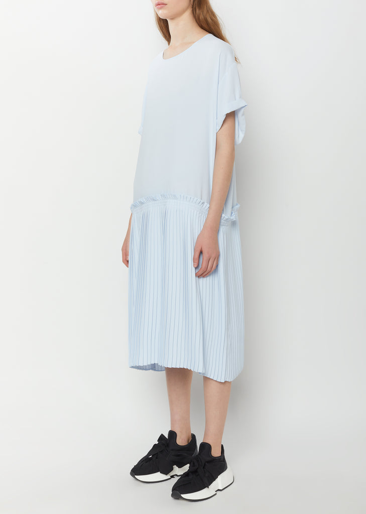 Fluid Pleated Dress