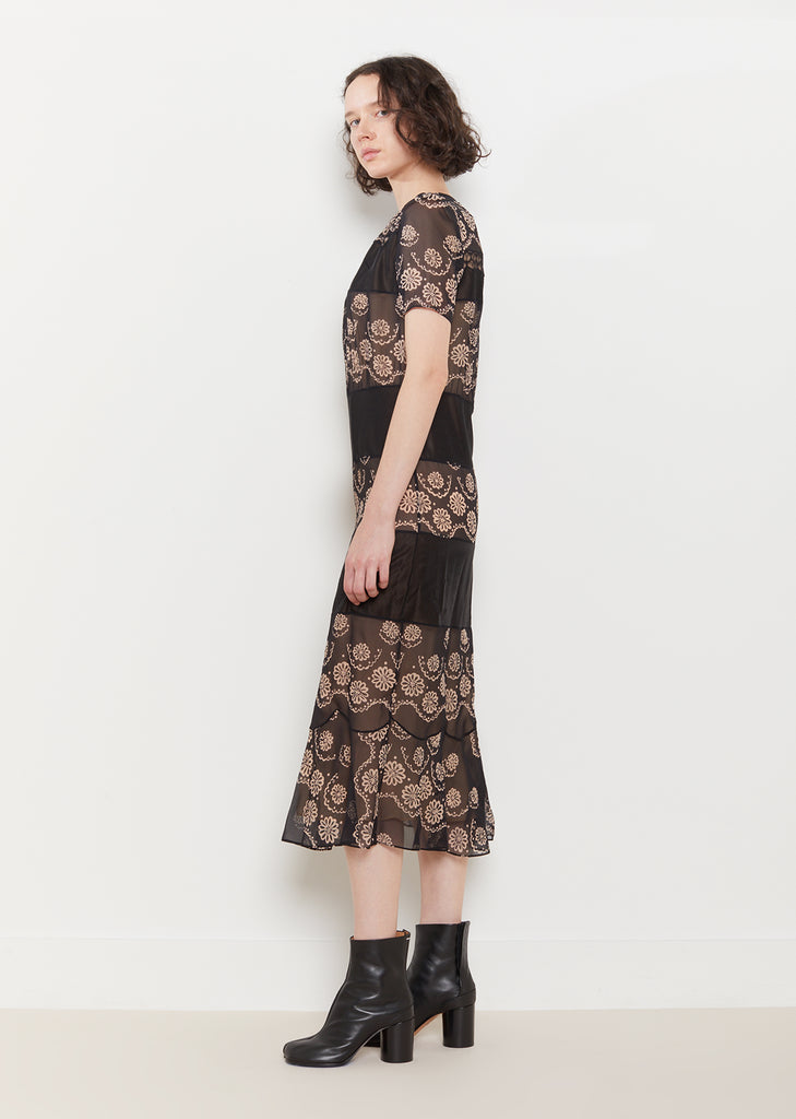 Printed Georgette Dress