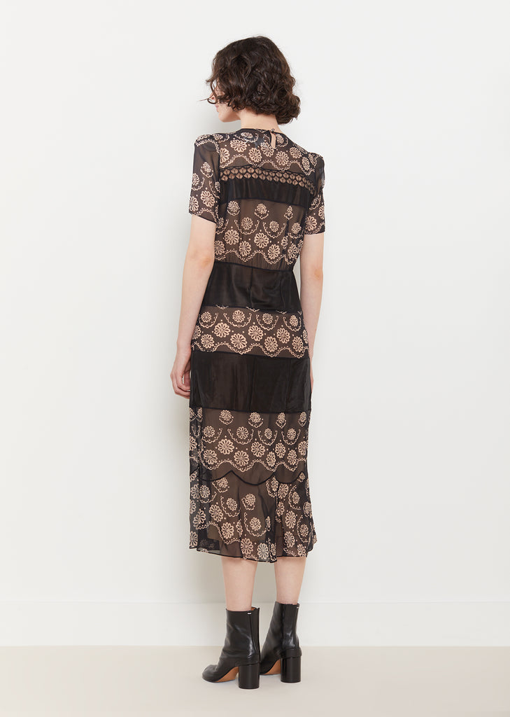 Printed Georgette Dress