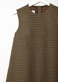 70's Suiting Jacquard Dress