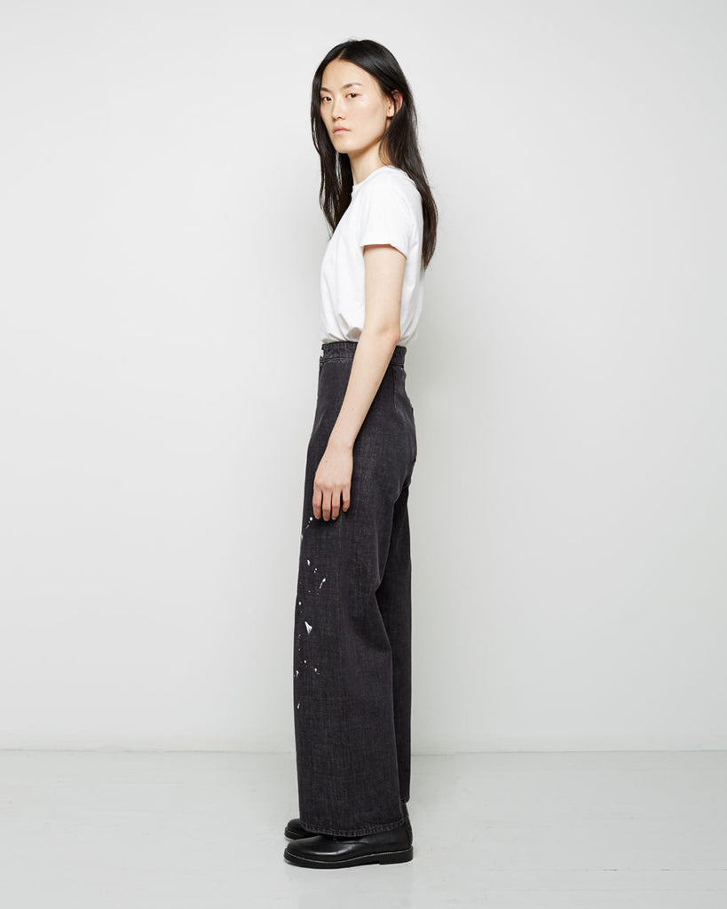 Stone Washed Pumice Jeans