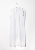 Sleeveless Shirtdress