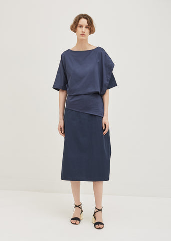 Washed Poplin Dress