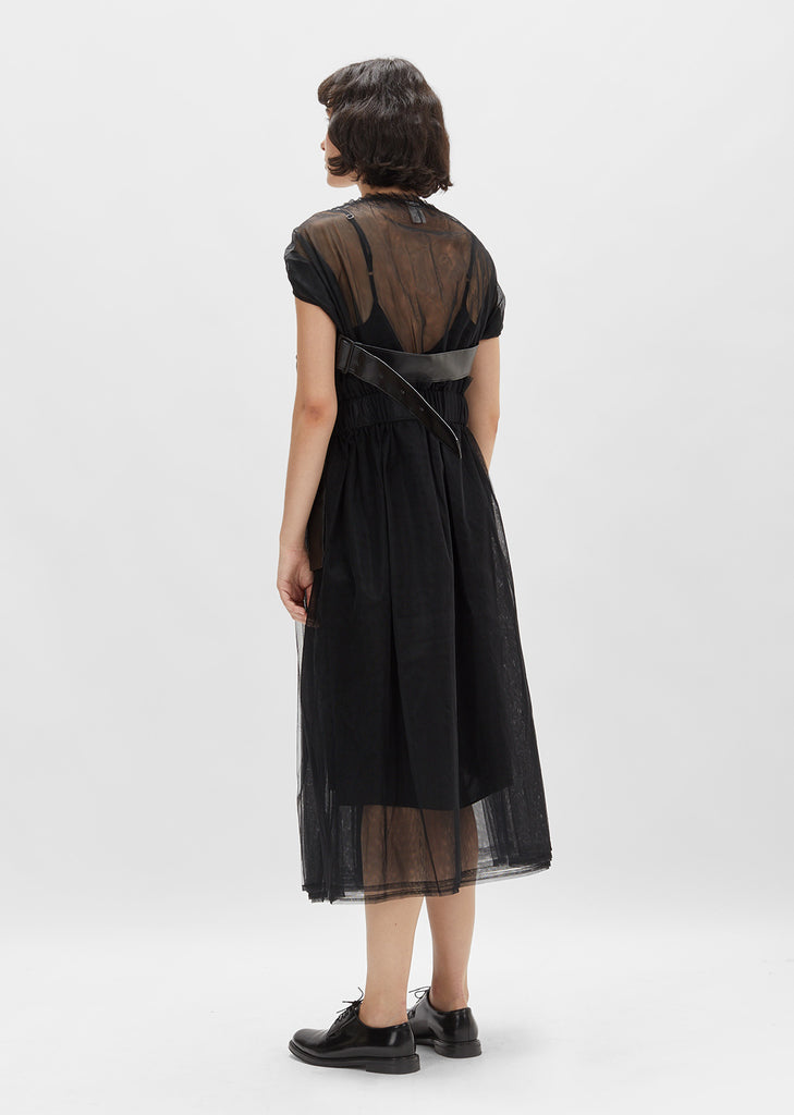 Tulle Dress With Frill