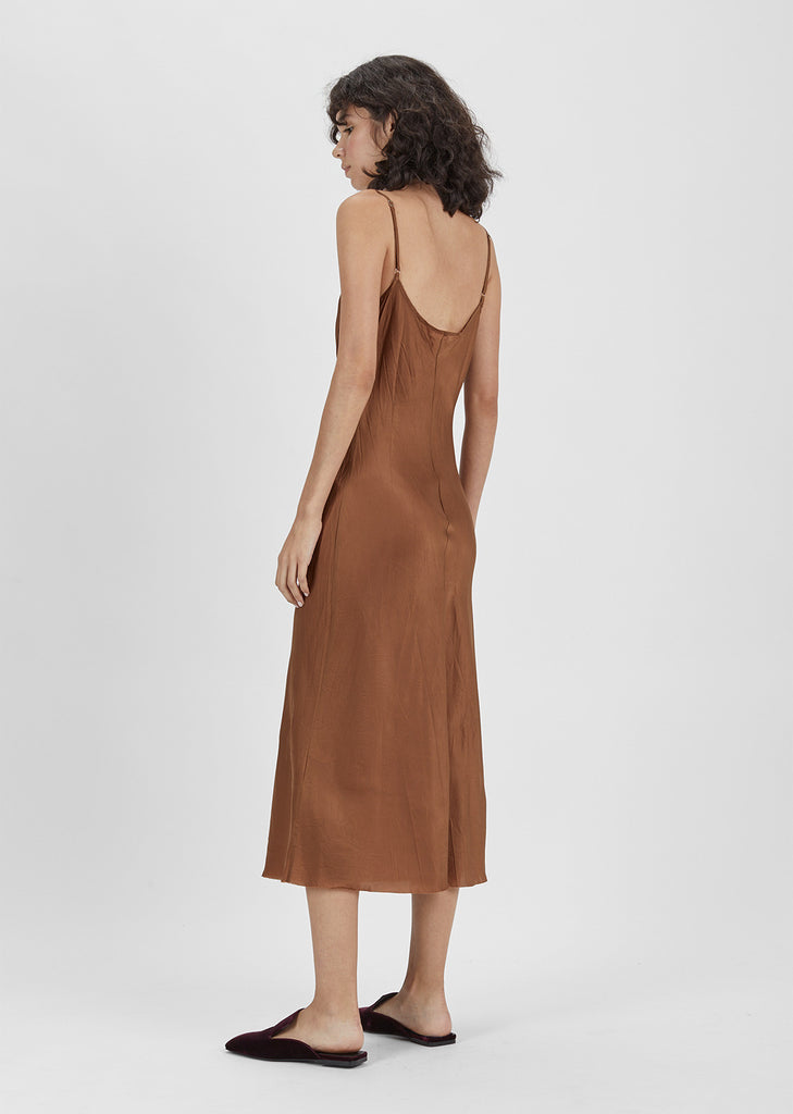 Bias Long Slip Dress