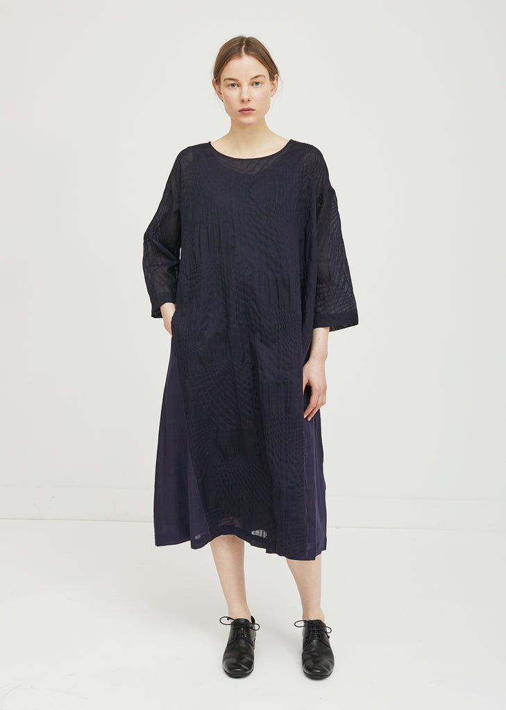 Textured Linen Dress