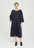 Textured Linen Dress