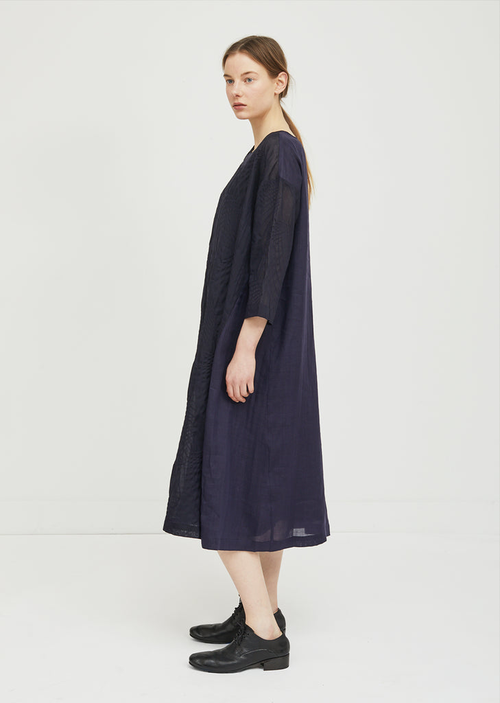 Textured Linen Dress