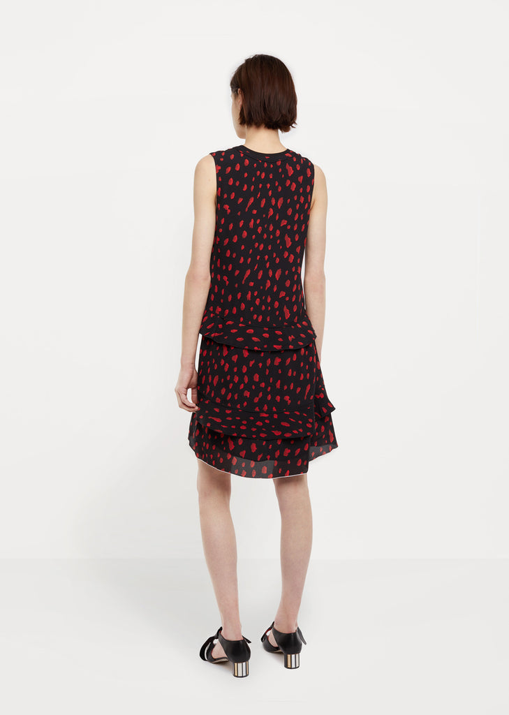 Printed Georgette Dress