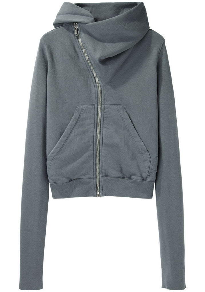 Asymmetric Zip Hoodie