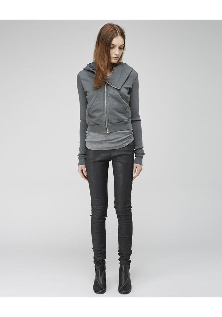 Asymmetric Zip Hoodie