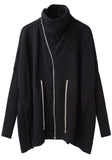 Asymmetric-Zip Jacket