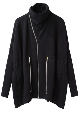 Asymmetric-Zip Jacket