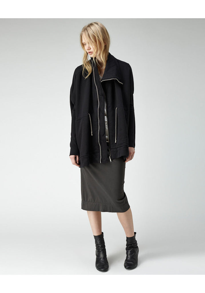 Asymmetric-Zip Jacket