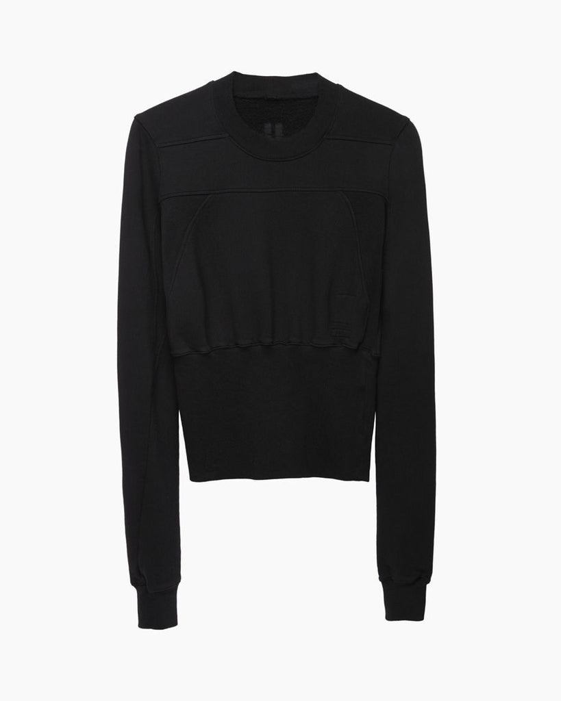 Cropped Geometric Sweat Top