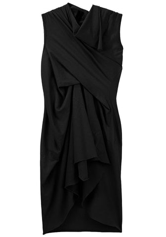 Drape Front Dress