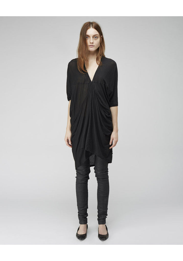 Drape Front Tunic