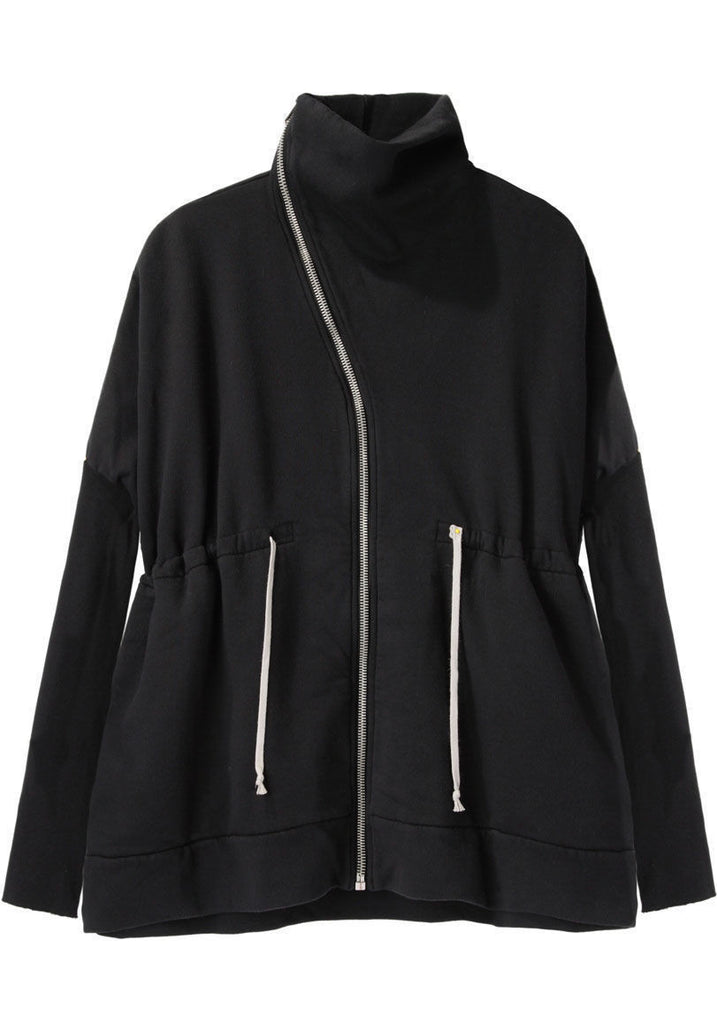 Drawstring Sweat Jacket