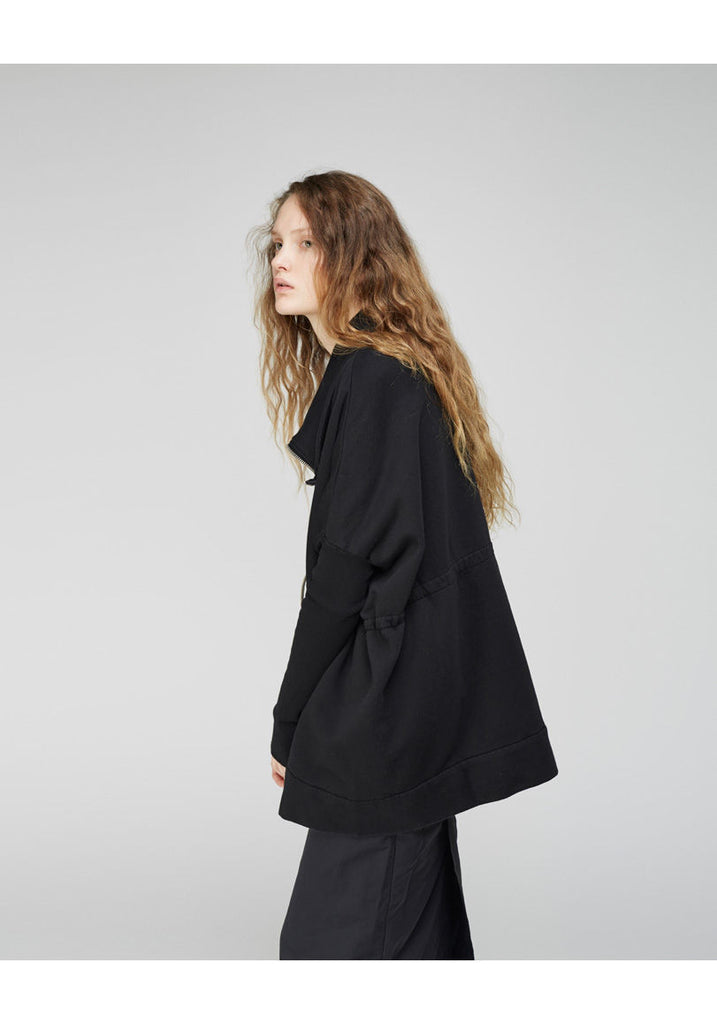 Drawstring Sweat Jacket