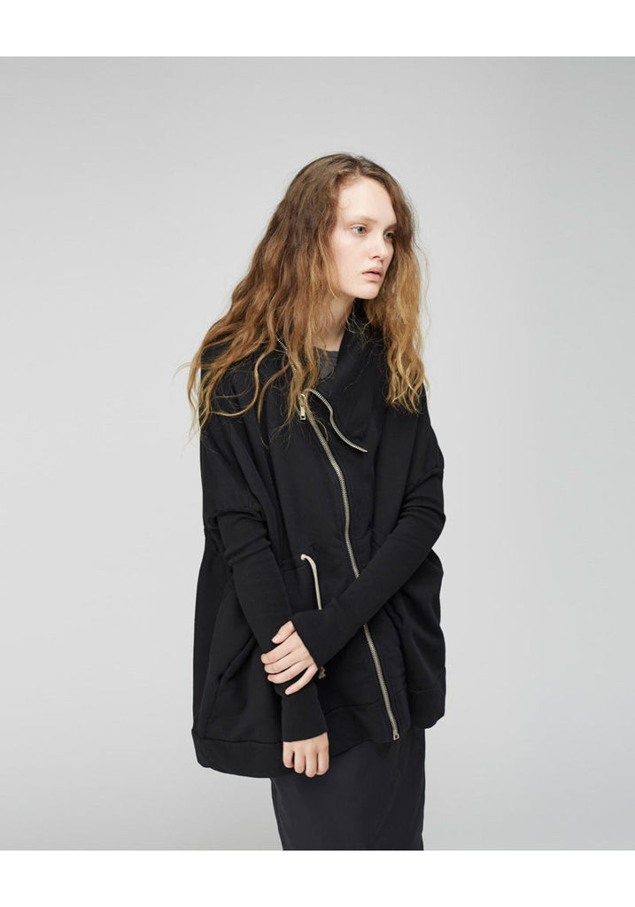 Drawstring Sweat Jacket