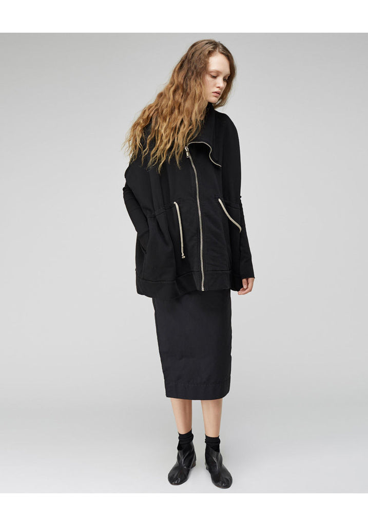 Drawstring Sweat Jacket