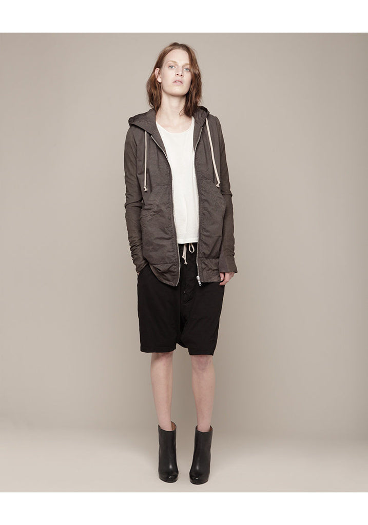 Jacket w/ Leather Sleeves