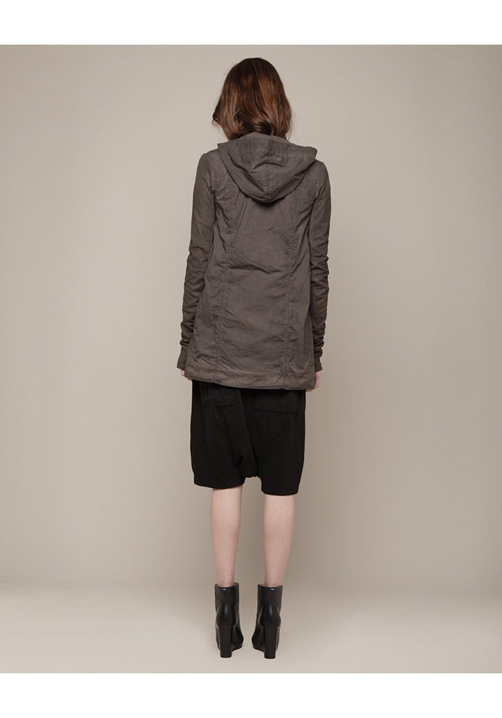 Jacket w/ Leather Sleeves