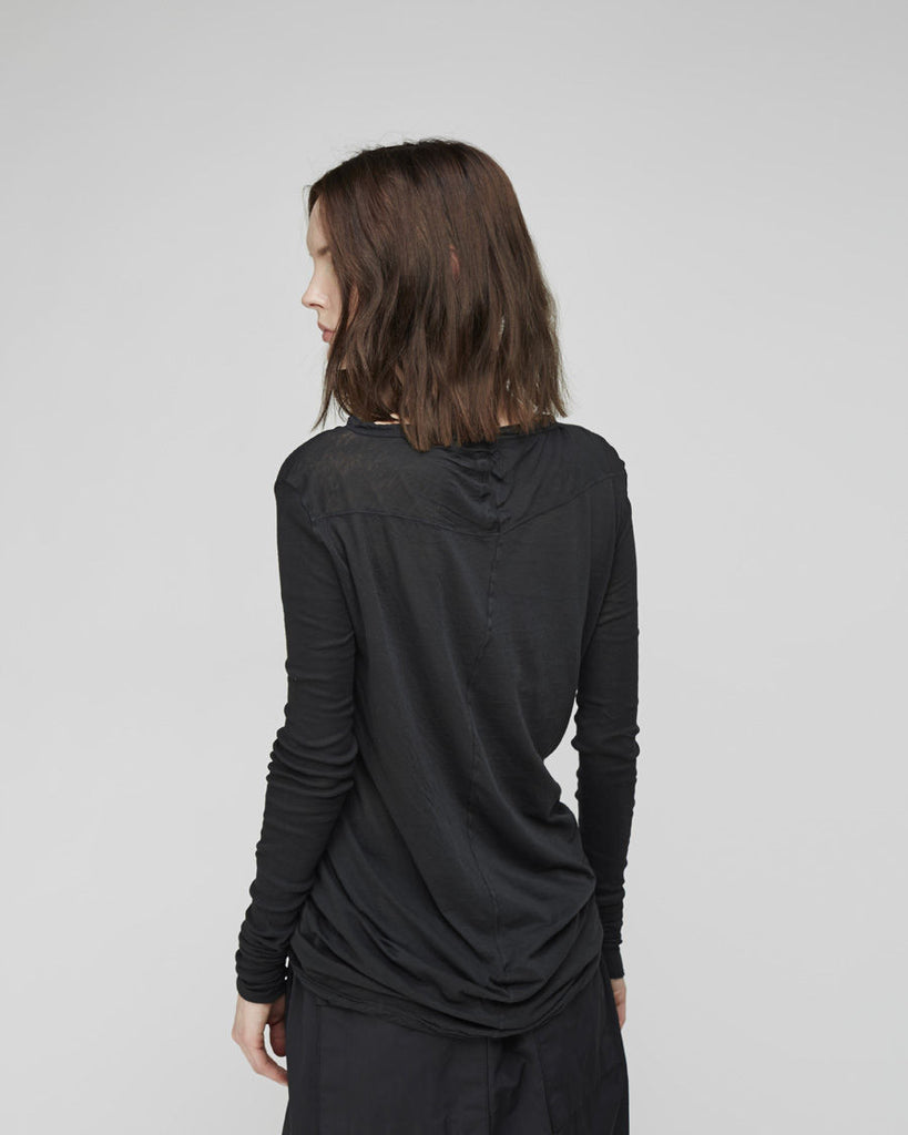 Long Sleeve Column Tee