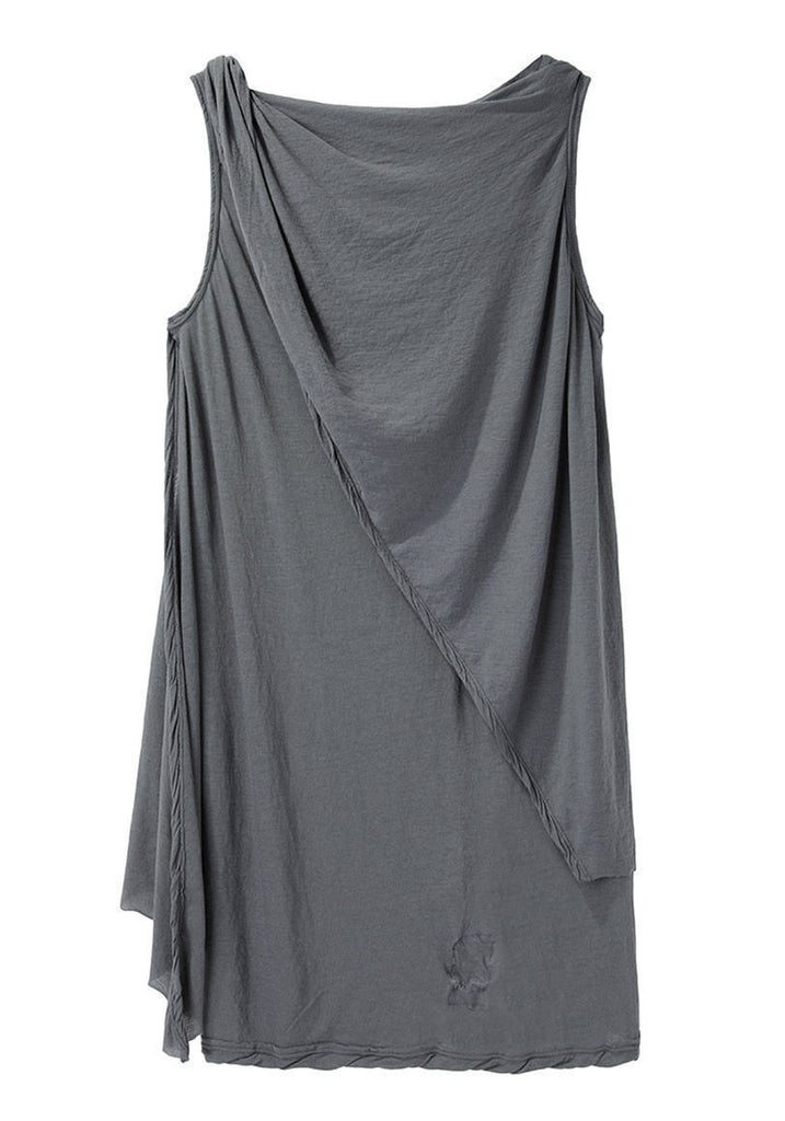 Sleeveless Drape Top