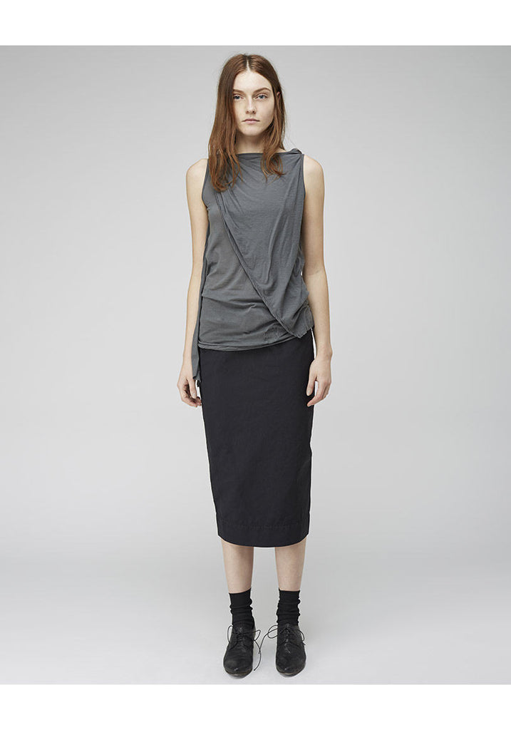 Sleeveless Drape Top